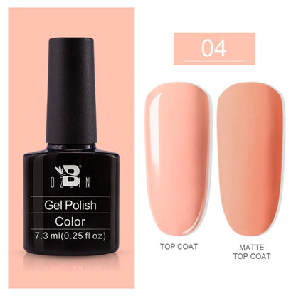 AWStorG15ml 2 IN 1 Crystal Top Coat Transparent Soak Off UV LED Nails Art Manicure Gel Nail Polish Varnishes Primer Function Gel RAR 04