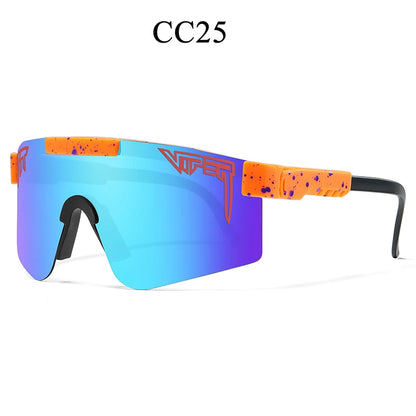 Adult UV400 Cycling Sun Glasses Pit Viper Sunglasses Men Women Outdoor Baseball Eyewear Sport Goggles Mtb Shades CC25