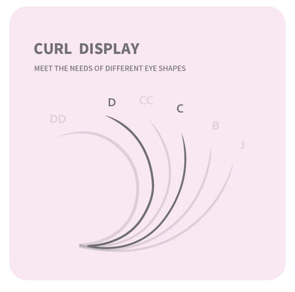 ANNAFRIS W Shape 6D Volume Eyelash Extension False Mink Soft Natural Premade Fans Lash 6D W Shaped Easy Faning Eyelashes