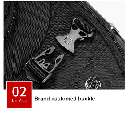 Waterproof 15.6/17.3 Inch Laptop Backpack Men USB Charging Swiss Backpack Travel Women Rucksack Male Vintage School Bag Mochila