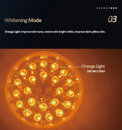 LED Photon Radio Frequency EMS Skin Rejuvenation Thin Face Firming Therapy Facial Skin Lifting Massage Beauty Instrument