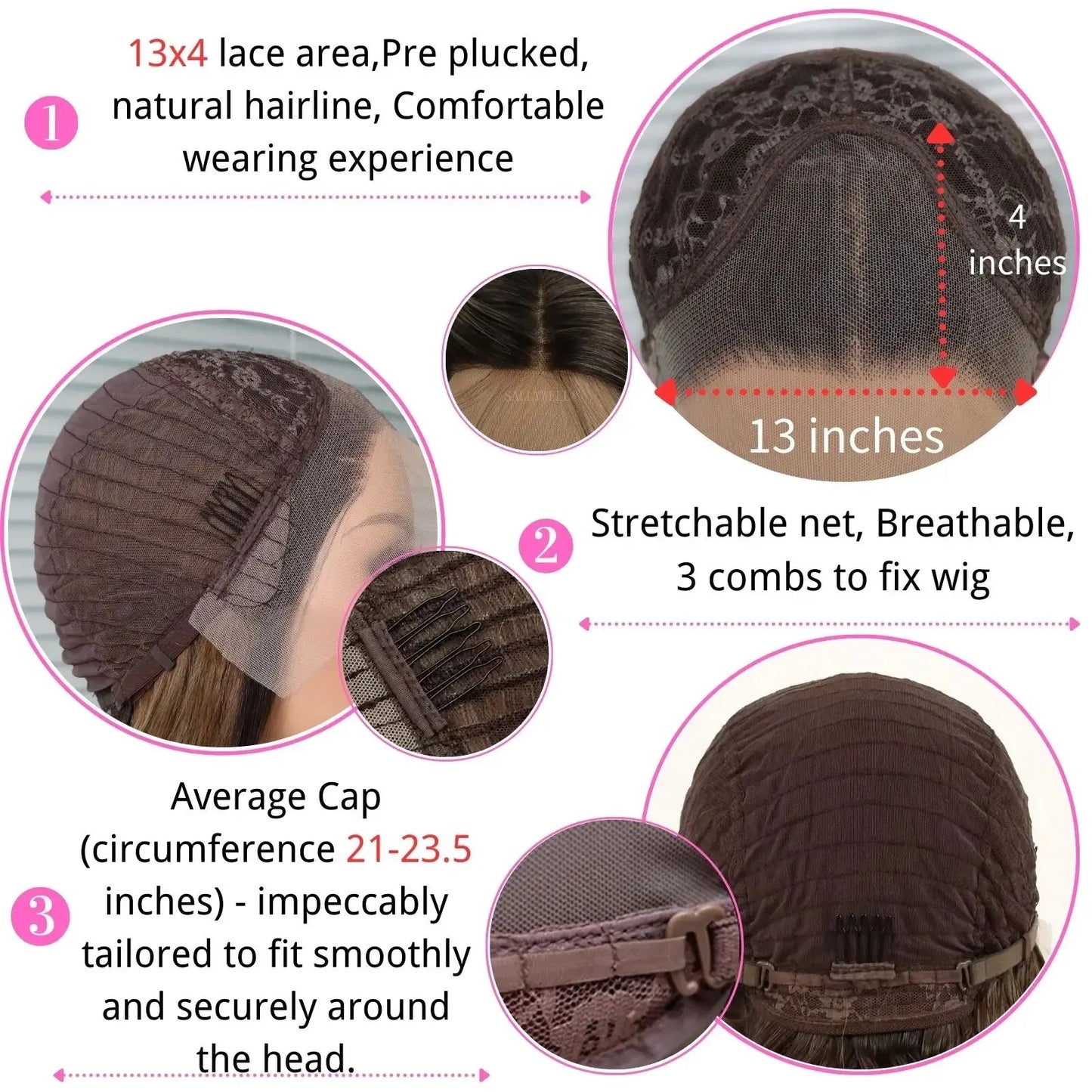 Black Short Body Wave Lace Front Wigs Glueless Natural Wave Synthetic Heat Resistant Fiber Hair Wig With Baby Hair 16 Inch Badiee Stylez