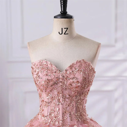 Sonhar Vestidos 15 Quinceanera Dresses Ball Gown Strapless Party Dresses Sweet Ball Gown Customized 15 Year Old Dress Plus Size Badiee Stylez