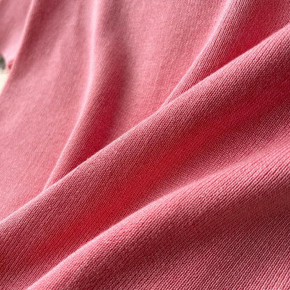 SINGREINY Casual Two Piece Sets Women Summer O Neck Top Elastic Waist Long Skirt Fashion Office Lady Korean Knit Suit