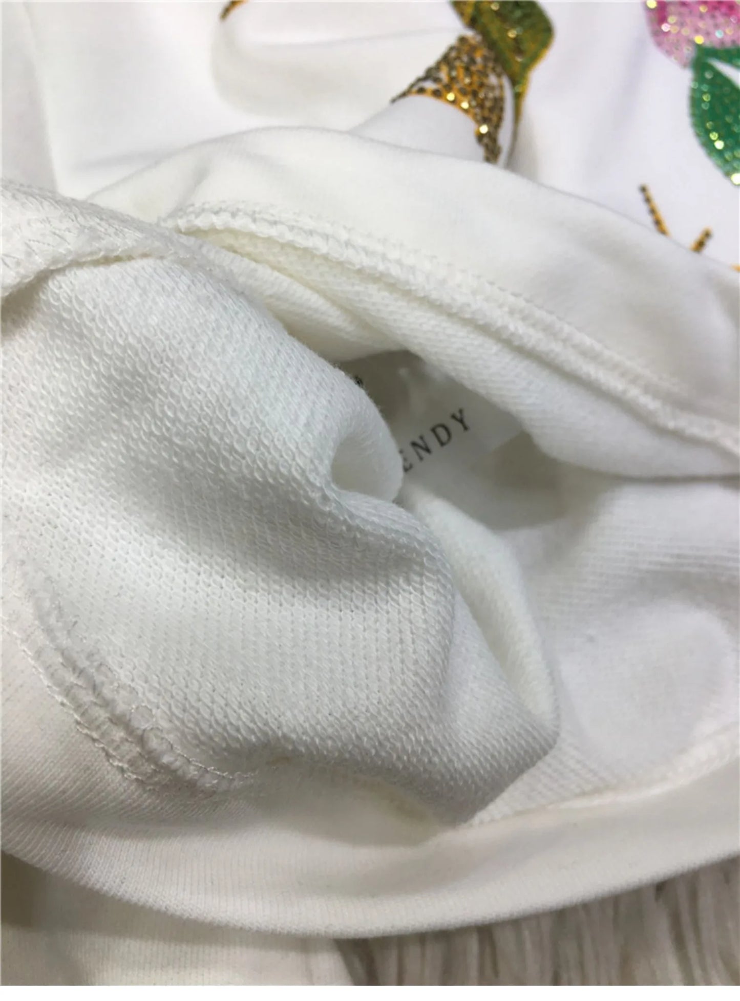 Oversized rhinestone diamond high-waisted black adjustable waist wide leg slacks Women's shorts