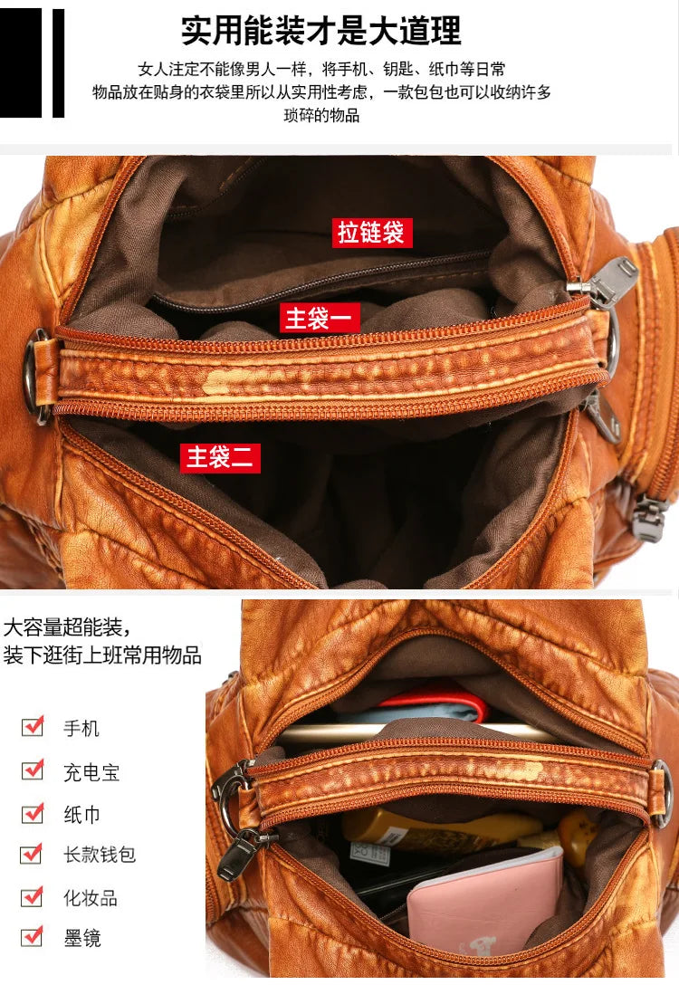 Black Y2k Women Shoulder Bag Vintage Punk Goth Fashion Designer Pu Leather Tote Bag Large Capacity Rivet Motorcycle Handbag