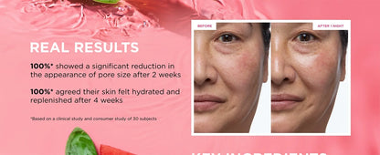 Glow Recipe PHA + BHA Face Toner - Korean Skin Care Pore Minimizer & Gentle Facial Exfoliator for Tightening, Hydrating 150ml