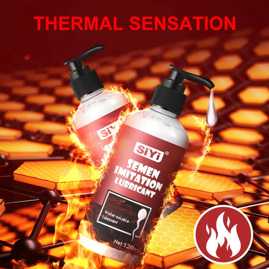 120ml/300ml Warming Water-Based Lubricant，Intimate Lube for Vaginal & Anal, Ideal for Toys and Couples Lubricant