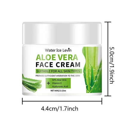Aloe Vera & Vitamin E Moisturizer - a Soothing Moisturizer for Dry, Sensitive Skin | Leaves Face and Body Soft and Supple