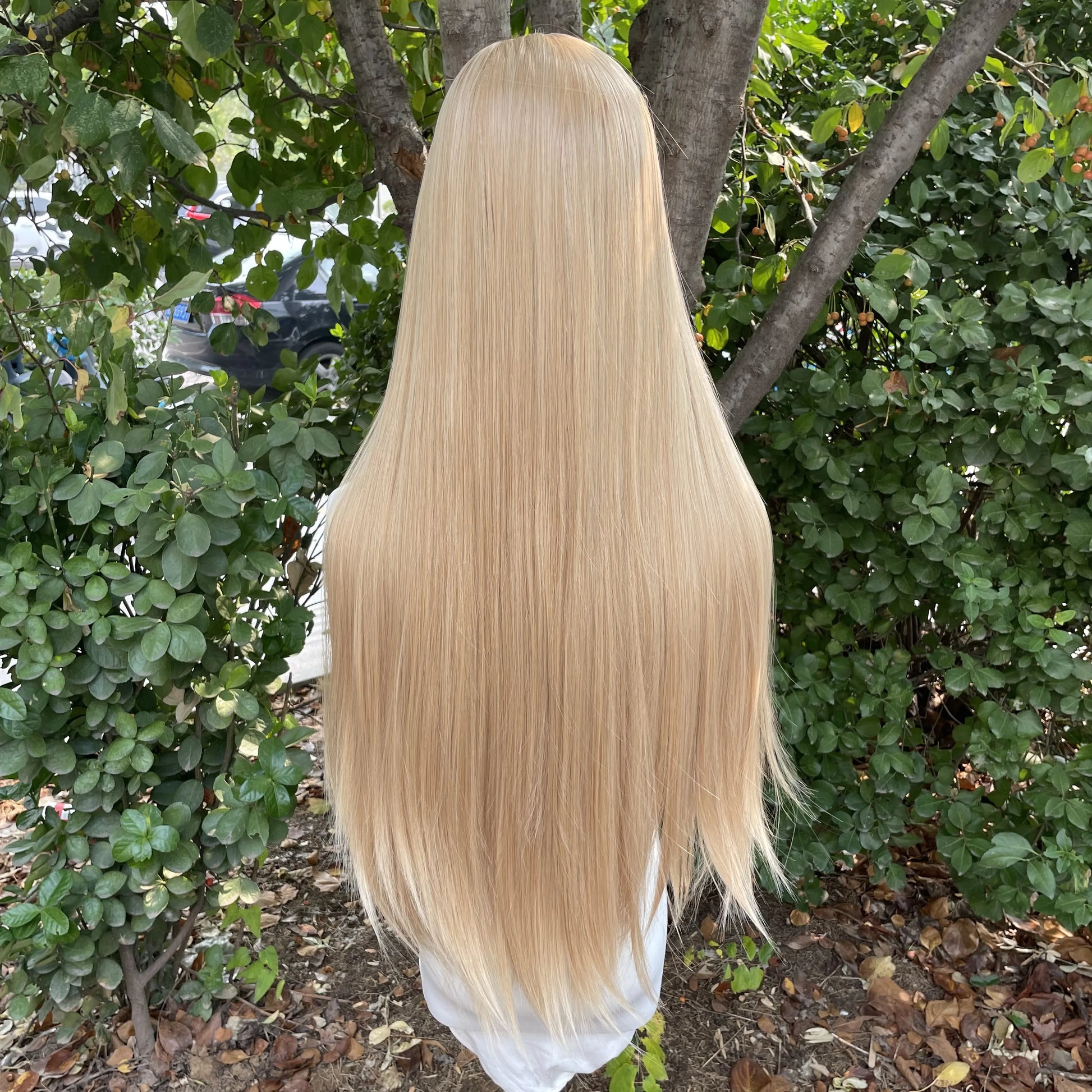 Blonde Mixed Color Synthetic Full Lace Wigs for Black Women Heat Resistant 26 Inch Long Straight Full Hand Tied Free Part 150%