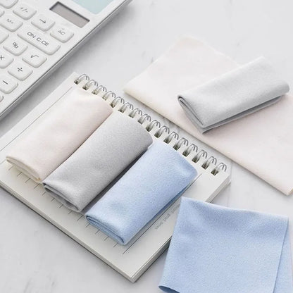 10Pcs Cleaning Glasses Eyeglasses Cloth Economy Sunglasses Screen Microfiber Cleaner Cloth Eyewear Accessories Badiee Stylez