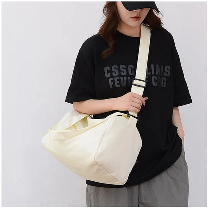 2025 Large capacity Travel Tote Bags for Women nylon Shoulder Messenger Bag Sports Yoga Satchels Fashion Woman Handbag
