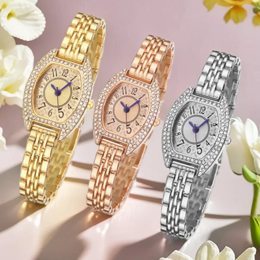 1PCS Women's Luxury Trendy Digital Scale Quartz Watch Suitable for Daily Clothing Matching as a Gift for Friends and Mothers