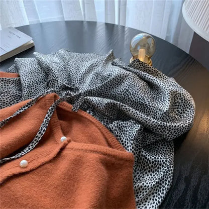 Solid Cardigan Sweater Fall Women Clothing Korean Fashion O-neck Long Sleeve Top Single Breasted Sweet Knitted Mujer Outerwear Dark orange