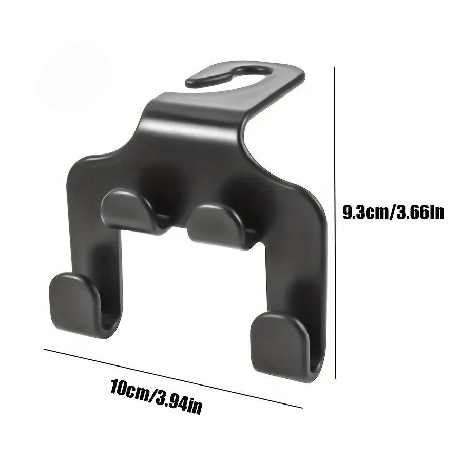 2024 Car Seat Headrest Hook Hanger Storage Organizer  Universal for Handbag Purse Coat Cell Phone Car Interior