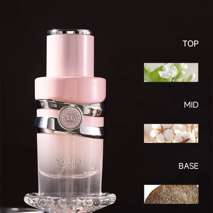 Pink Ya Arabic Brand Perfume 50ml Original Brand Luxury Floral Fruity Fragrance Long-lasting Body Spray For Women Eau De Parfum - Badiee Stylez