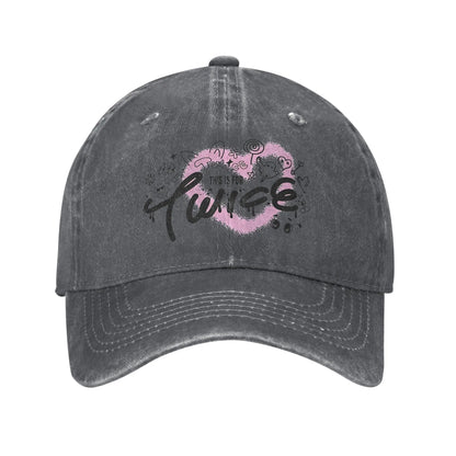 Unisex Twice this is for World TOUR  Cap Wear Baseball Cap Vintage  Trucker Hats Adjustable Badiee Stylez
