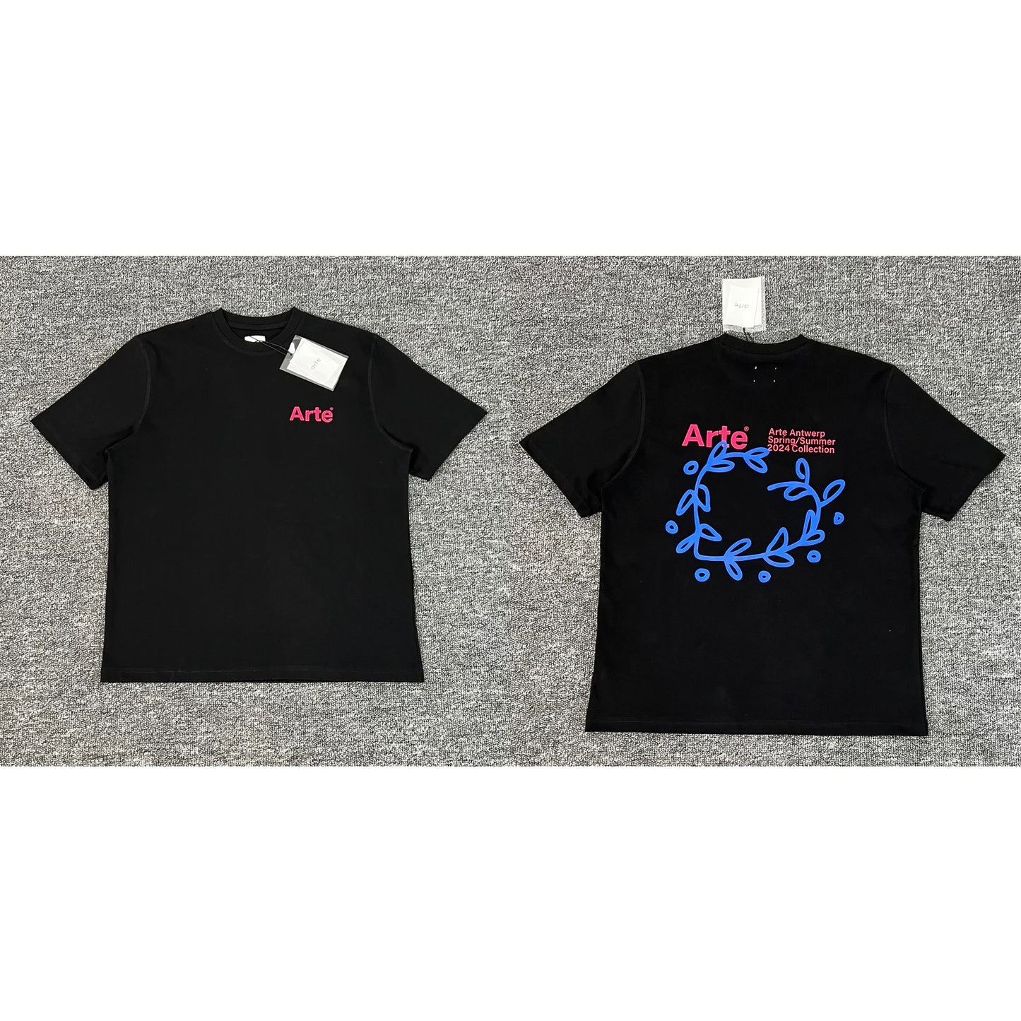 ARTE T-shirts Men Women Couples Streetwear High Quality Print Round Neck Short Sleeve Arte Top Tee One Day Shipped Out 17