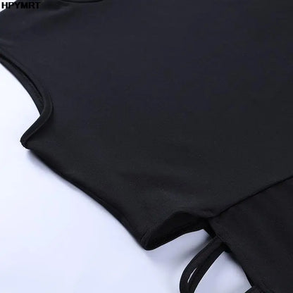 Long Black Dress Woman Round Neck Slim Bodycon Dresses New Summer Midi Dresses Sexy Dress For Party White Black Dresses Women