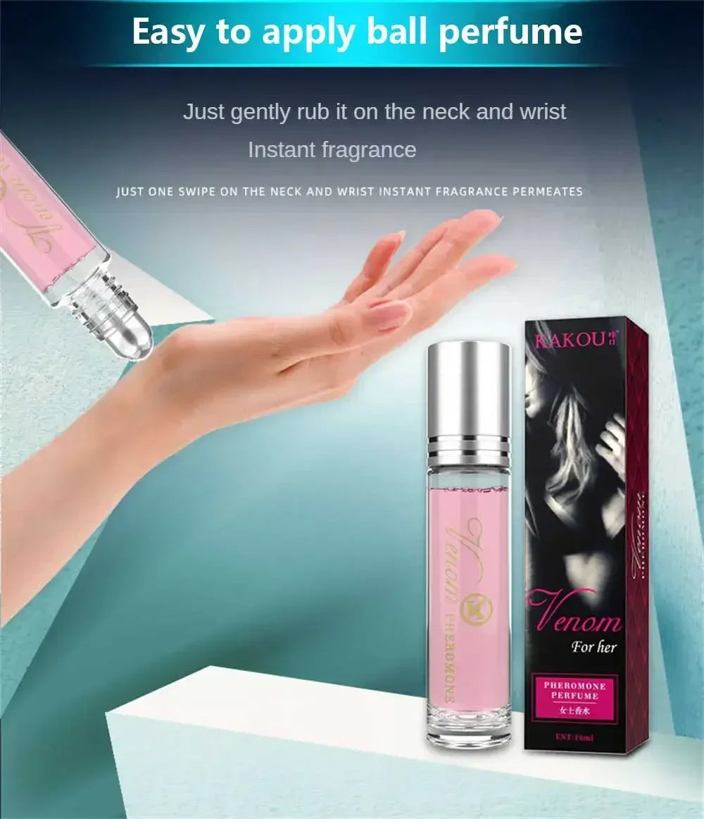 10ml Perfume for Men Women Ball Perfume Women Pheromone Men'S Essential Oil Perfume Attracts The Opposite Sex Lasting Fragrance - Badiee Stylez