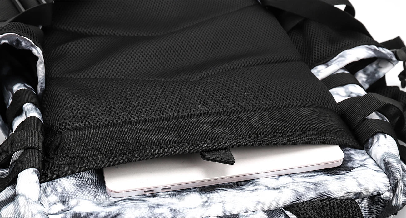 LHI 45L Tactical Backpack for Men and Women Large Athlete Gym Bag Outdoor Sports Hiking Survival Rucksack with Bottle Holder