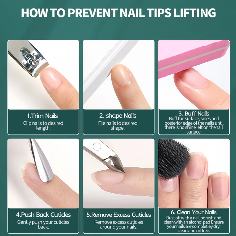 NAILPOP Soft Gel Nail Tips 600PCS Pre-Buff Full Cover Coffin Almond Oval Shaped Nail Extenison Tips Half Matte Gel X Fake Nails