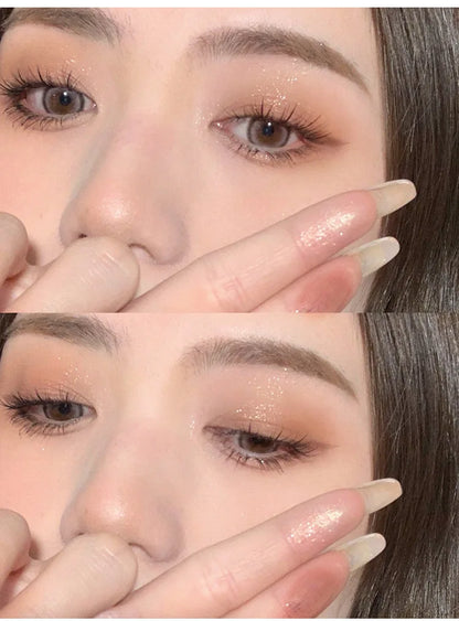 4Color Eyeshadow Palette Blush Eyeliner Eyeshadow Highlight Contour Palette Eyes Makeup Cute Beauty Cosmetics