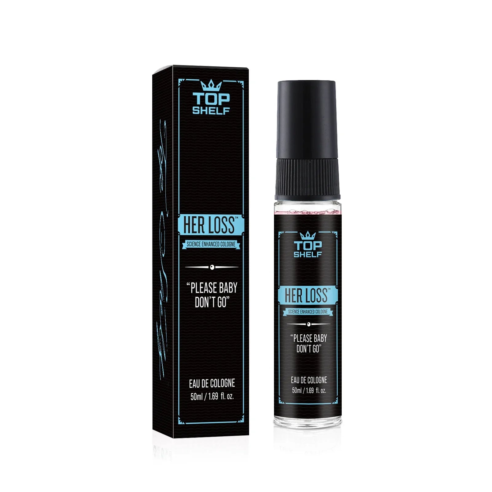 Her Loss - Pheromone Cologne for Men | Attraction & Confidence | Men’s 50ml Lasting Glamour Awaken Scent Eau De Toilette - Badiee Stylez