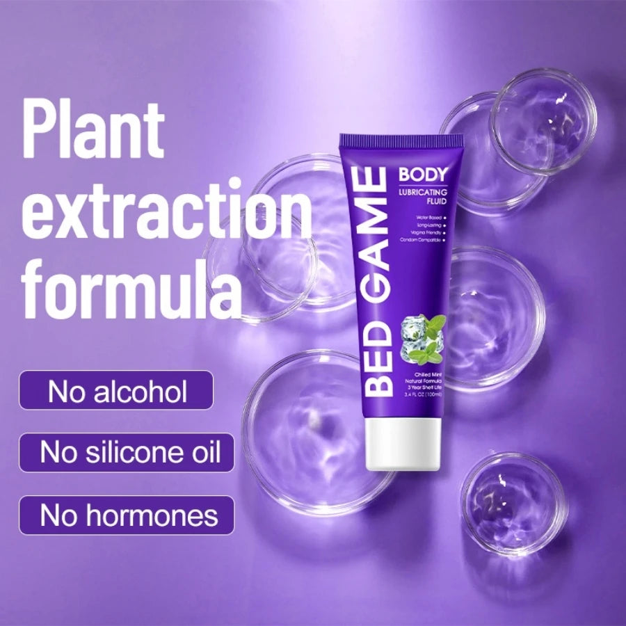 Intimate mint Lubricant Pleasure Body Erotic Oil Lubricant Adult Sex Supplies flirting for couples 200ml