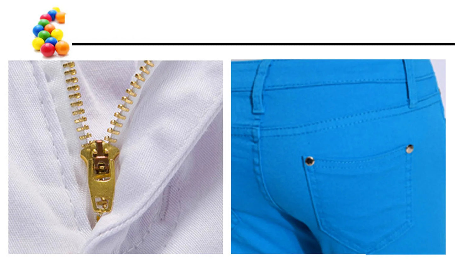 Women Dress Pants Tapered Leg Colored Stretch Slim Jeans Skinny Trousers Pockets for Daily ouc073