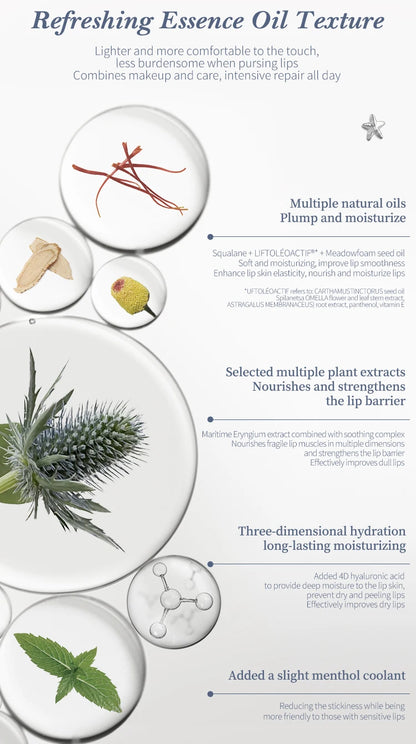 Flower Knows Shell's Jewel Collection Nourishing Lip Glaze