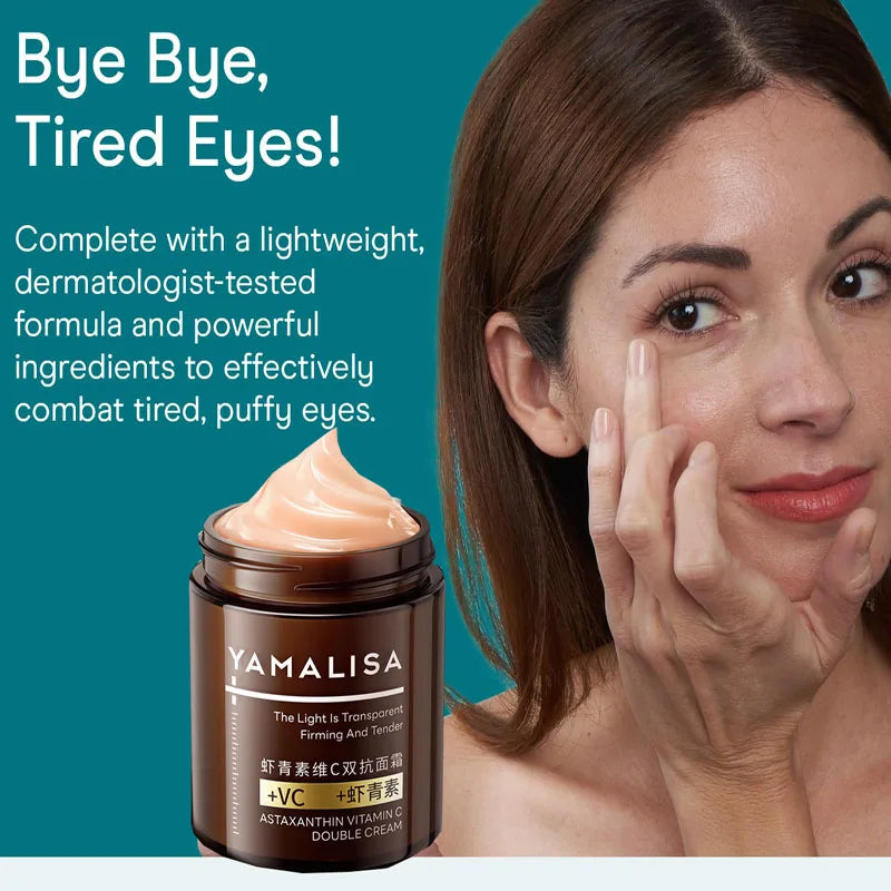 100g Astaxanthin Double Anti Wrinkle Vitamin C Fade Fine Lines Retinol Face Cream Lifting Firming Nourish Skin Care Products