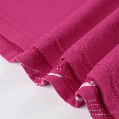 HEYounGIRL Y2K Floral Print Chic T-shirt Pink Vintage Short Sleeve Women Fitted Crop Top 2000s Outfits Fashion Summer Tee Shirts