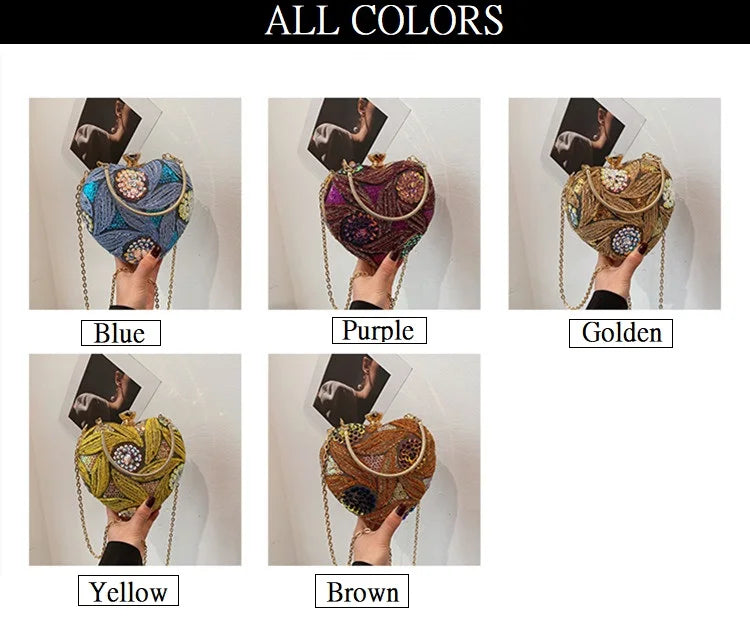 Luxury Gold Clutch Bags for Women 2025 Party Bags Evening Purse Designer Crossbody Bag New in Handbag Ladies hand bag sac femme