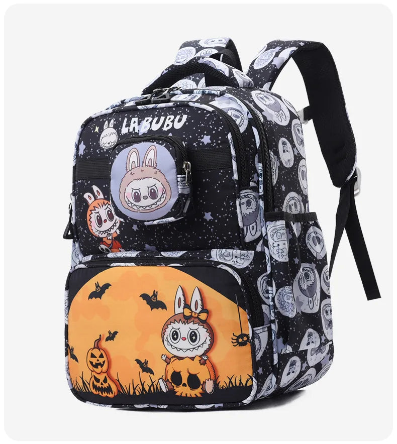 New Large Capacity Bag Children Backpack Cute Cartoon Primary School Bag Shoulder Bag New Kids Practical Portable Backpack