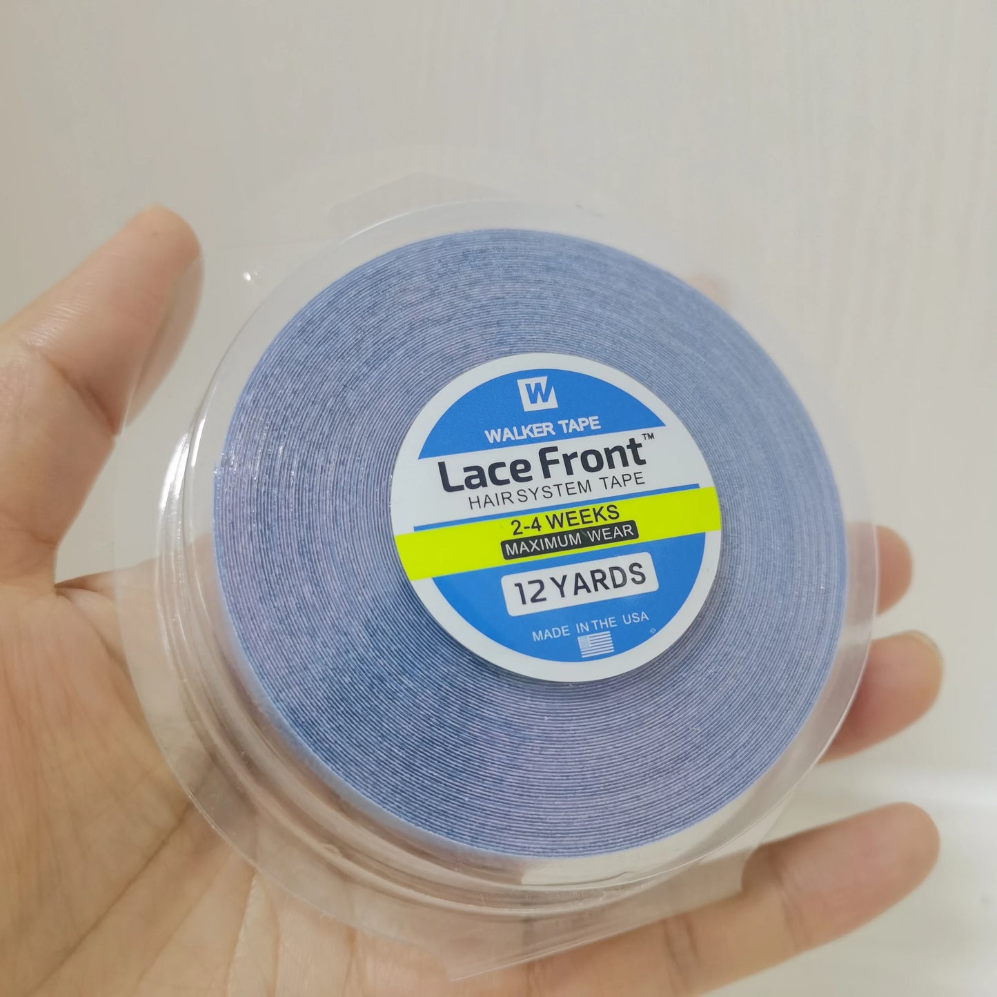 12 Yards/Roll Hair System Tape For Hair Extensions No Shine Bonding Double-Sided Lace Front Wig Tape Adhesive Replace Tape