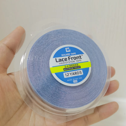 12 Yards/Roll Hair System Tape For Hair Extensions No Shine Bonding Double-Sided Lace Front Wig Tape Adhesive Replace Tape