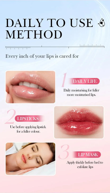 Exfoliating Lip Treatment Mask Gloss - Lightening Melanin Dark Lip Balm Remove Pink Moisturizing Reduce Lip Lines Improve Drynes