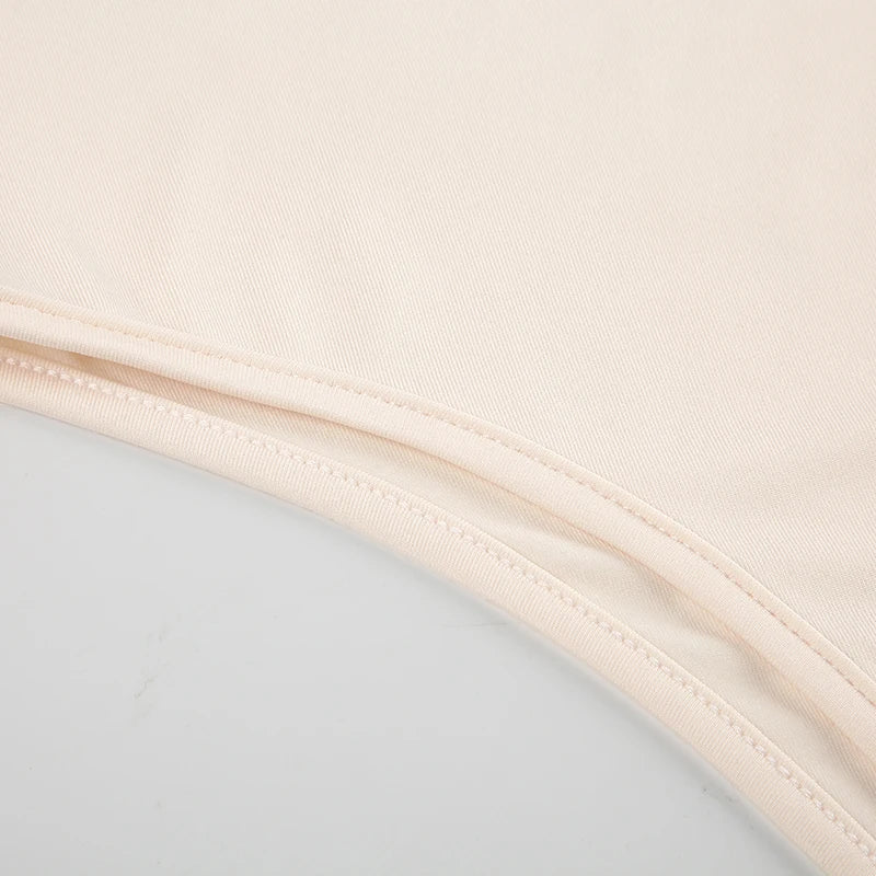 Darlingaga Casual Square Neck Fitness Summer Bodysuit Women Sleeveless Solid Basic One Piece Bodies Sporty Sexy Rompers Outfits