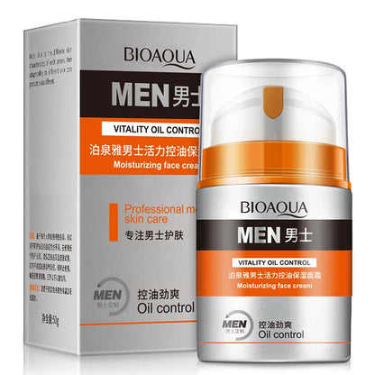 Men's Oil Control and Moisturizing Face Cream Hydrating Anti-Aging Smooth Wrinkles Shrink Pores Whitening Facial Men Skin Care A-01