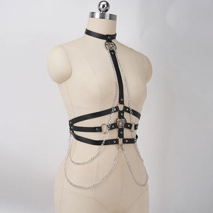 Women Sexy Body Chest Chain Jewelry  Waist Belt Belly Chains Festival Fashion Jewelry for Women Gothic Accessories Badiee Stylez