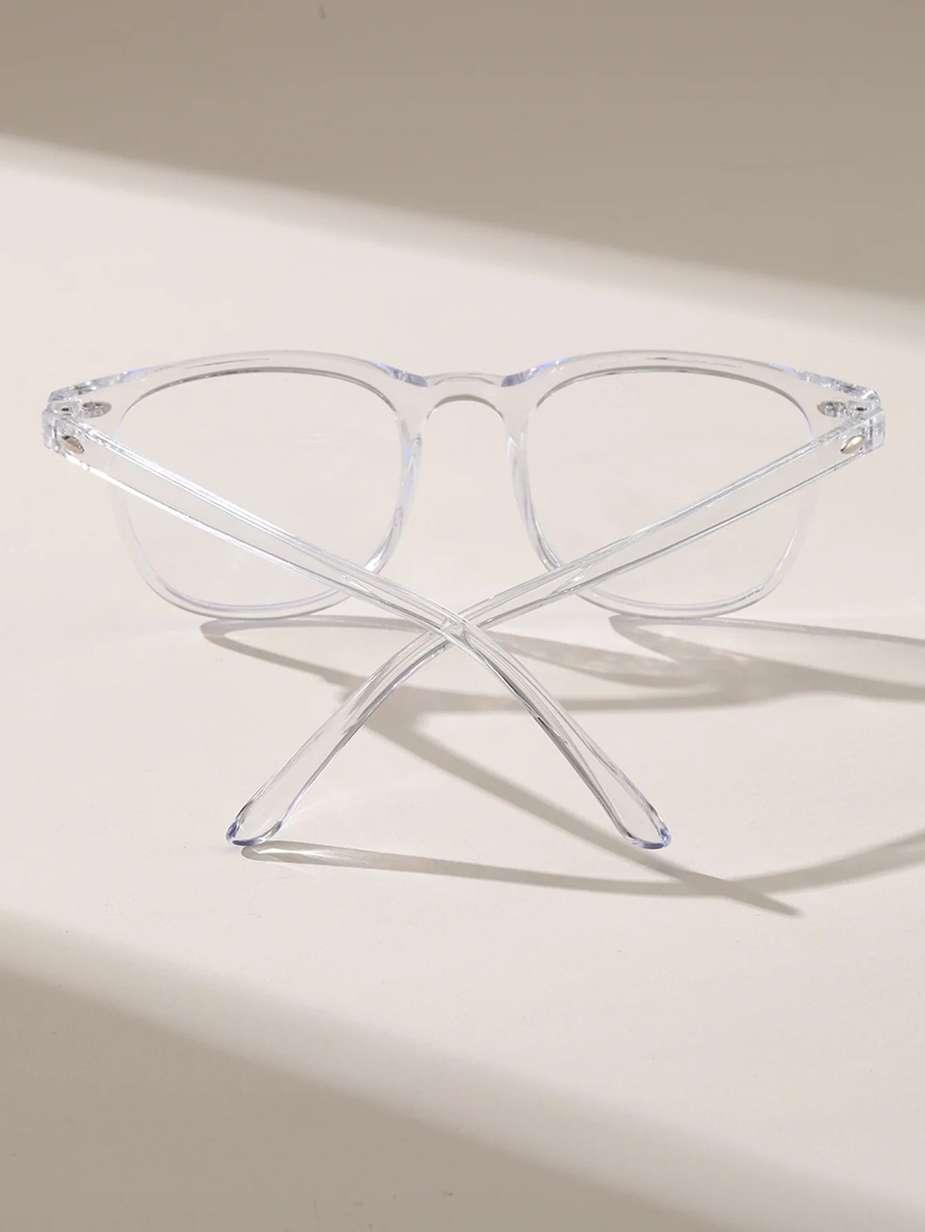 1PC/2PCS Fashion Pentos Plastic Frame Anti-Blue Light Clear Glasses For Daily Office Reading Life Eye Protection Accessories. Badiee Stylez