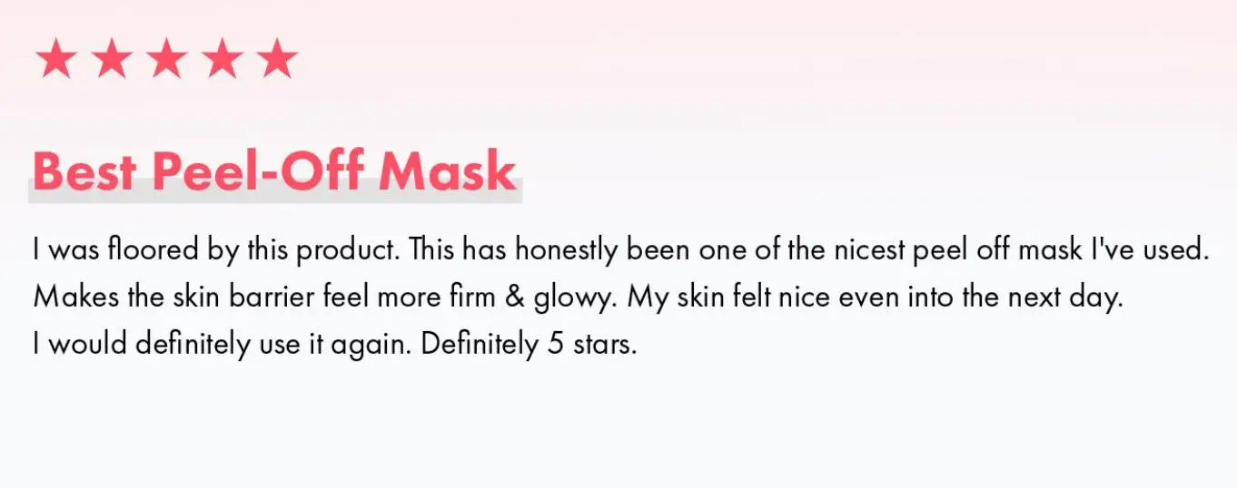 Real Collagen Fit, Collagen Wrapping Mask, Collagen 670,000ppm, Peel Off Facial Mask for elasticity, Hydrating, Glow, Glass Skin