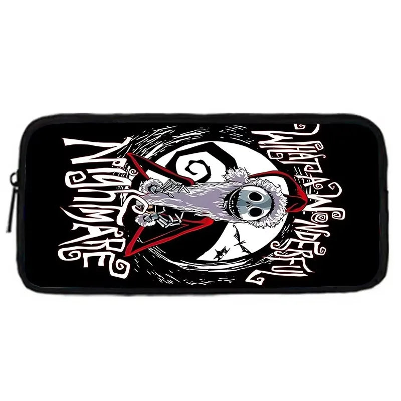 The Nightmare Before Christmas Child School Backpack with Lunch Bags ,Pencil Bags ,School Bags for Boys Girls Best Gift XHOO1-BD-079-A1