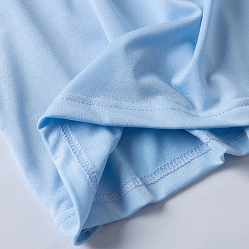 Women Summer Ice Silk Seamless Top Basic Sleeveless O-Neck Racerback Athletic Thin Shirts Plain Solid Color Yoga Quick Dropship