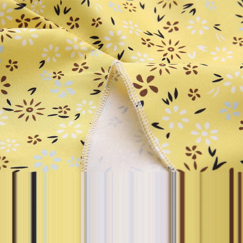 Women's Sexy Casual Home Small Floral Camisole Dress Summer Comfortable Skirt Badiee Stylez