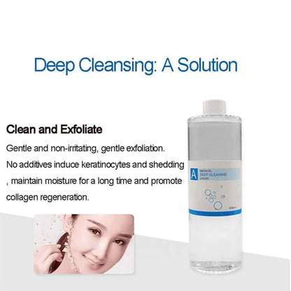 Aqua Hydra Peeling Solution Facial Serum for Dermabrasion Beauty Care Machine Deep Clean Exfoliate Moisturize Repair and Soothe
