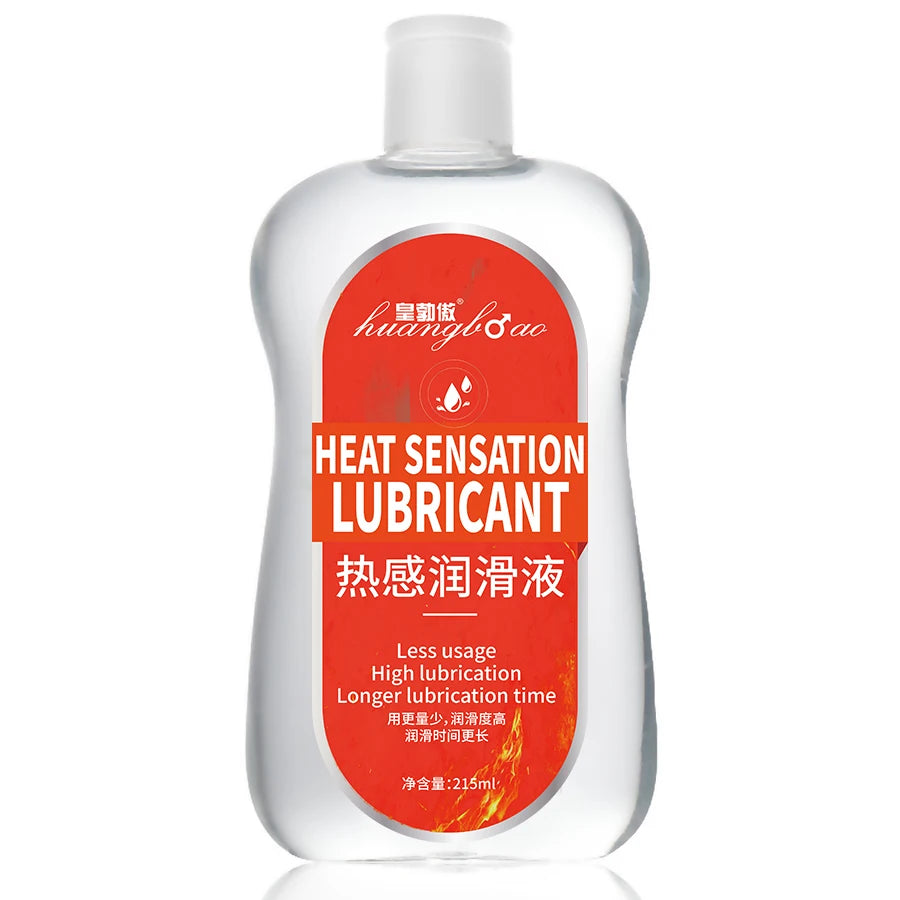 thermal Water Based Lubricant Sex Oil Masturbation Massage Anal Ass Oil Human Body Lubricant for Sex 215ml