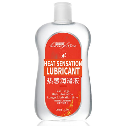 thermal Water Based Lubricant Sex Oil Masturbation Massage Anal Ass Oil Human Body Lubricant for Sex 215ml
