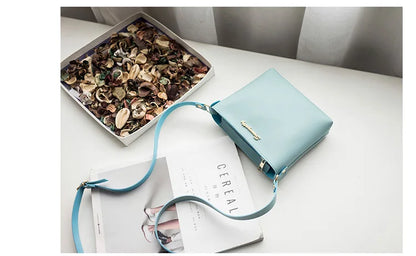 Fashion Solid Color Shoulder Bag Women Crossbody Bags Women PU Leather Woven Bag Mobile Phone Purse Mini Handbags hand bag